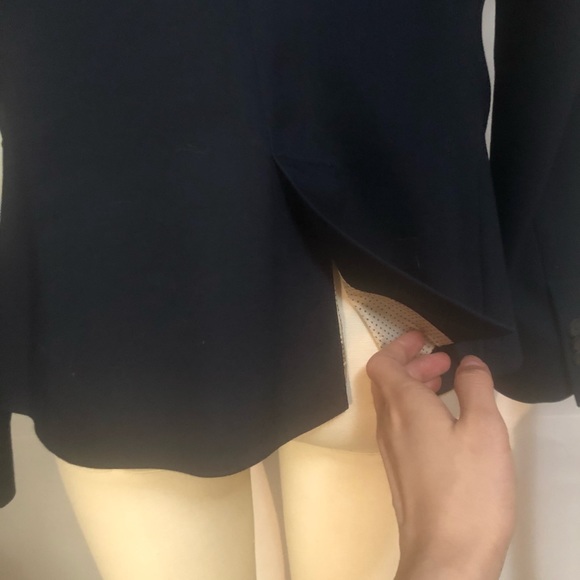 Men’s Zara basic blazer in Navy - Picture 4 of 5
